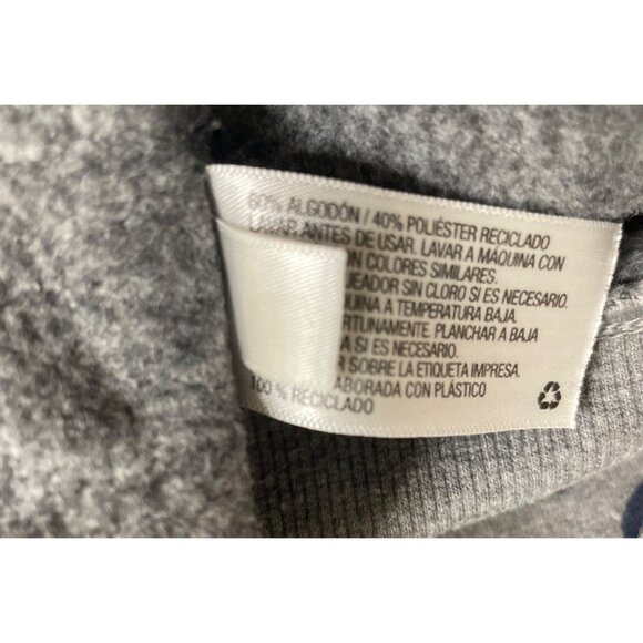 Cat & Jack Boys Size XL (16) Gray Blue Skateboard Print Sweatshirt - Picture 9 of 9